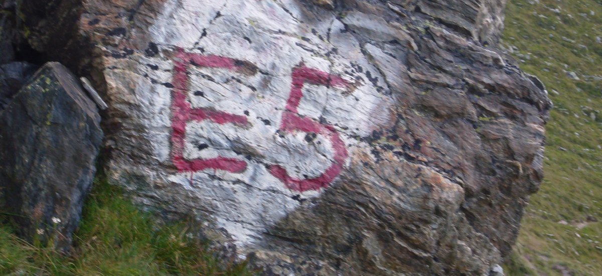 Alpenüberquerung E5 von Mittelberg nach Meran