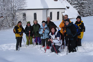 Tour Schneeschuh 2008